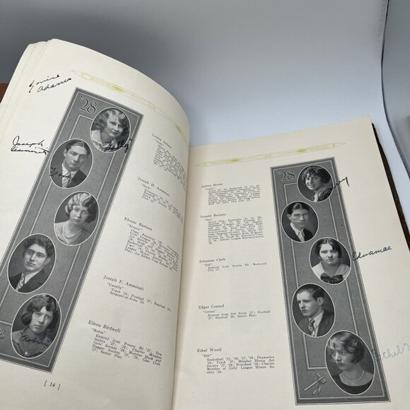 1928 Dunsmuir California CA Joint Union High School Crag Echoes Yearbook Antique - Picture 9 of 14